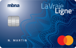 Mastercardᴹᴰ La Vraie Ligneᴹᴰ MBNA