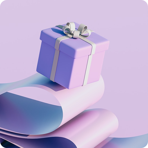 Referrals - Gift box (round corners)